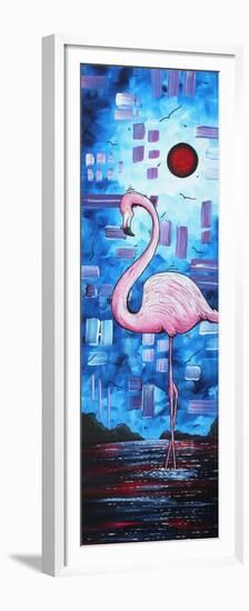 Flamingo Dreams-Megan Aroon Duncanson-Framed Premium Giclee Print