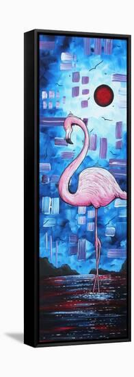 Flamingo Dreams-Megan Aroon Duncanson-Framed Stretched Canvas