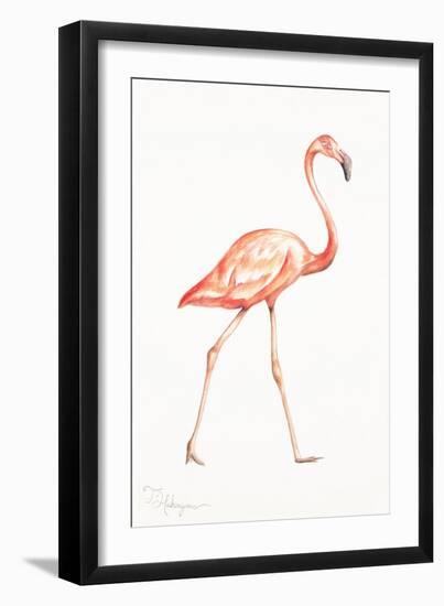 Flamingo Duo I-Tiffany Hakimipour-Framed Art Print