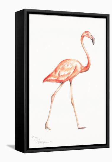 Flamingo Duo I-Tiffany Hakimipour-Framed Stretched Canvas