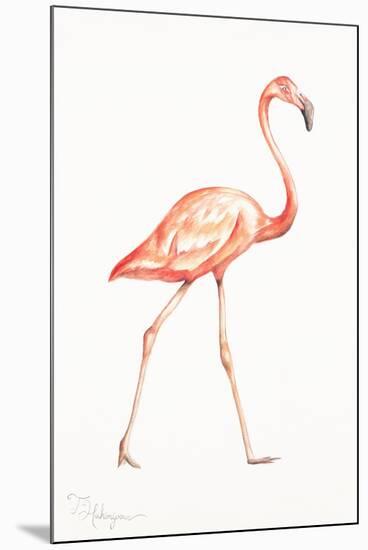 Flamingo Duo I-Tiffany Hakimipour-Mounted Art Print