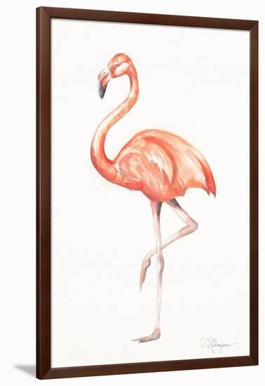 Flamingo Duo II-Tiffany Hakimipour-Framed Art Print