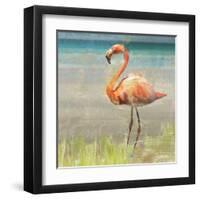 Flamingo Fancy II-null-Framed Art Print