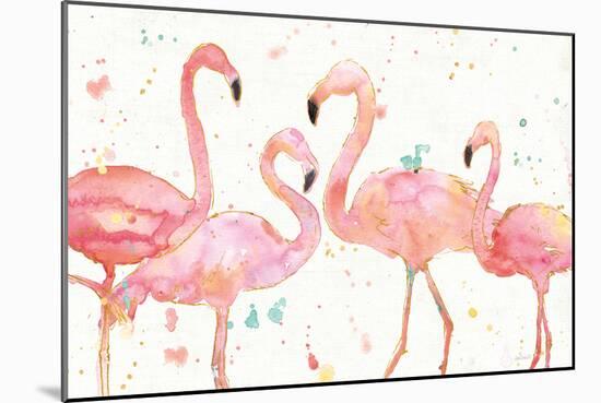 Flamingo Fever I-Anne Tavoletti-Mounted Art Print