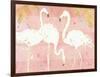 Flamingo Fever IV-Anne Tavoletti-Framed Art Print