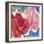 Flamingo Flower I-Alan Halliday-Framed Giclee Print