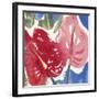 Flamingo Flower I-Alan Halliday-Framed Giclee Print