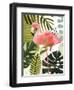 Flamingo Forest I-Victoria Borges-Framed Art Print