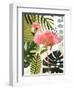 Flamingo Forest I-Victoria Borges-Framed Art Print