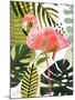 Flamingo Forest I-Victoria Borges-Mounted Art Print