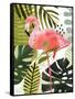 Flamingo Forest I-Victoria Borges-Framed Stretched Canvas