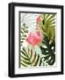 Flamingo Forest II-Victoria Borges-Framed Art Print
