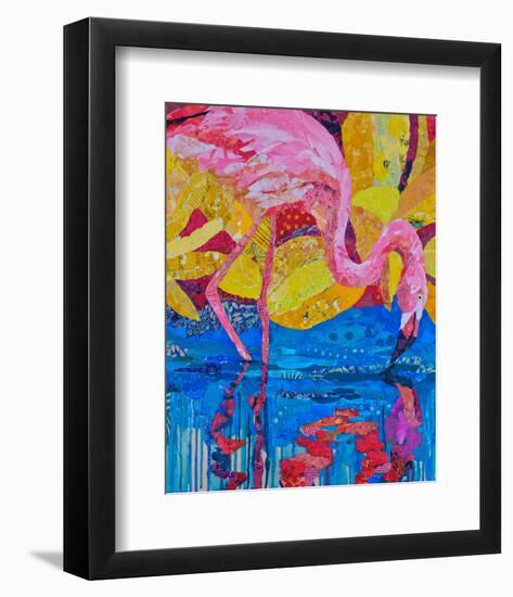 Flamingo I-null-Framed Art Print