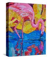 Flamingo I-null-Stretched Canvas