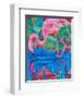 Flamingo II-null-Framed Premium Giclee Print