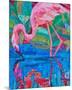 Flamingo II-null-Mounted Premium Giclee Print