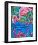 Flamingo II-null-Framed Art Print