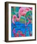 Flamingo II-null-Framed Art Print