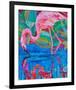 Flamingo II-null-Framed Art Print