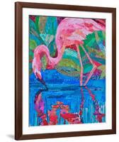 Flamingo II-null-Framed Art Print