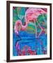 Flamingo II-null-Framed Art Print