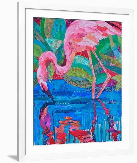 Flamingo II-null-Framed Art Print