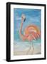 Flamingo II-Julie DeRice-Framed Art Print