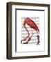 Flamingo in Pink Boots-Fab Funky-Framed Art Print