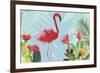 Flamingo in the Mix-Aimee Wilson-Framed Art Print