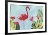 Flamingo in the Mix-Aimee Wilson-Framed Art Print