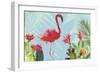 Flamingo in the Mix-Aimee Wilson-Framed Art Print