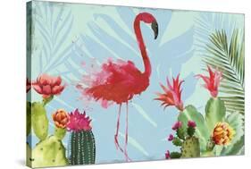 Flamingo in the Mix-Aimee Wilson-Stretched Canvas