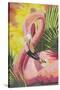 Flamingo Mom-Kestrel Michaud-Stretched Canvas