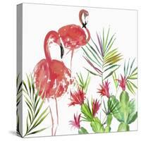 Flamingo Pairing-Aimee Wilson-Stretched Canvas