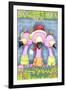 Flamingo Party-Valarie Wade-Framed Giclee Print