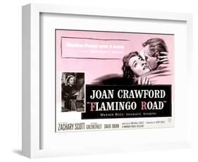 Flamingo Road, Joan Crawford, David Brian, 1949-null-Framed Art Print