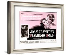 Flamingo Road, Joan Crawford, David Brian, 1949-null-Framed Art Print