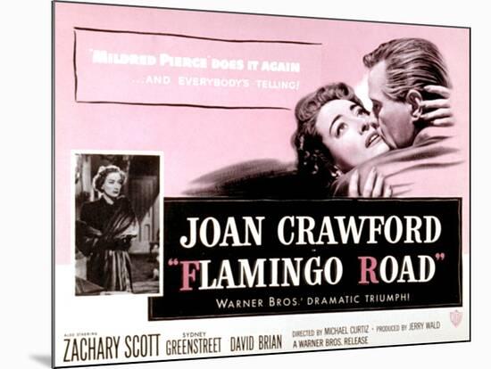 Flamingo Road, Joan Crawford, David Brian, 1949-null-Mounted Art Print