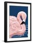 Flamingo Solo-Lantern Press-Framed Art Print
