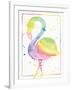 Flamingo Sunrise-Ashley Sta Teresa-Framed Art Print