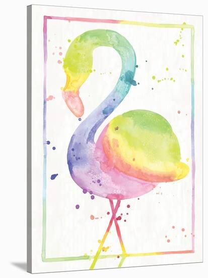 Flamingo Sunrise-Ashley Sta Teresa-Stretched Canvas