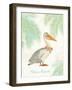 Flamingo Tropicale I-Sue Schlabach-Framed Art Print