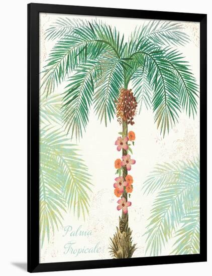 Flamingo Tropicale III-Sue Schlabach-Framed Art Print