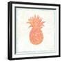 Flamingo Tropicale X Pink and Orange-Sue Schlabach-Framed Art Print