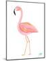 Flamingo Walk III-Julie DeRice-Mounted Art Print