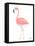 Flamingo Walk III-Julie DeRice-Framed Stretched Canvas