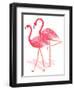 Flamingo Walk Watercolor II-Andi Metz-Framed Art Print