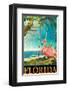 Flamingo-Chris Vest-Framed Premium Giclee Print