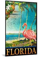 Flamingo-Chris Vest-Mounted Premium Giclee Print