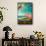 Flamingo-Chris Vest-Mounted Premium Giclee Print displayed on a wall